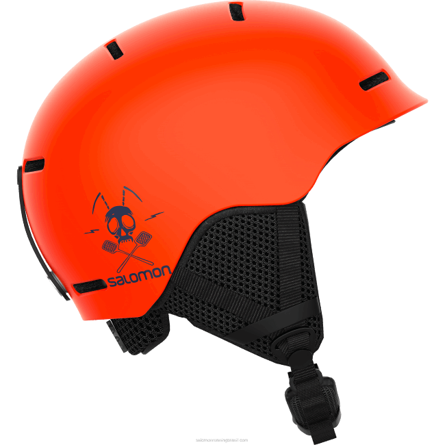 Salomon46081393 júnior - capacete infantil - grom chama