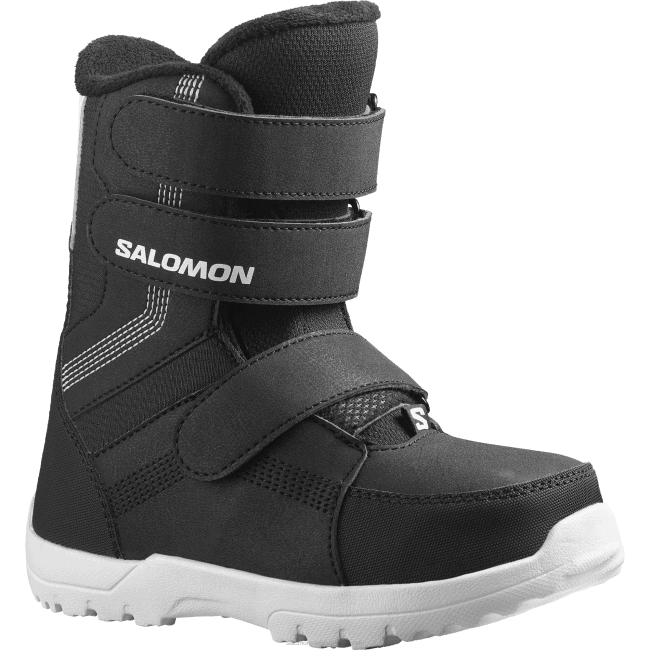 Salomon46081403 junior - botas de snowboard infantil - whipstar Preto branco