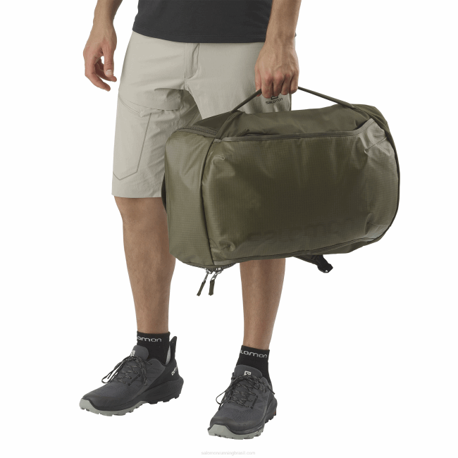 Salomon4608404 bolsa de viagem masculina - outlife pack 20 martini olive/olive night