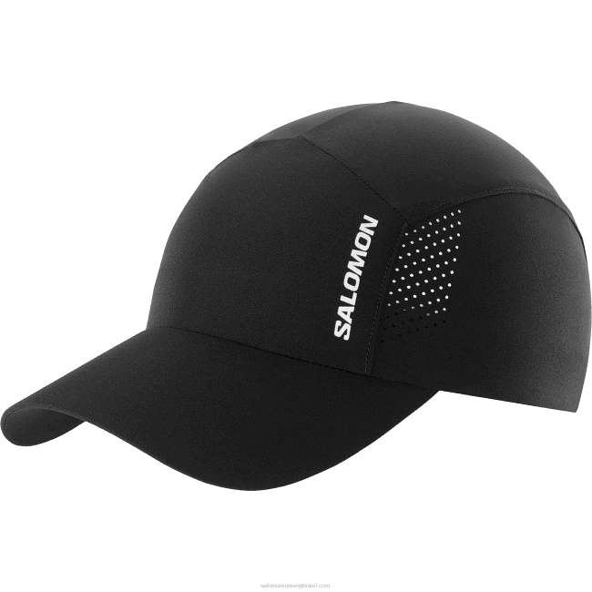 Salomon4608424 boné masculino - cruz preto profundo