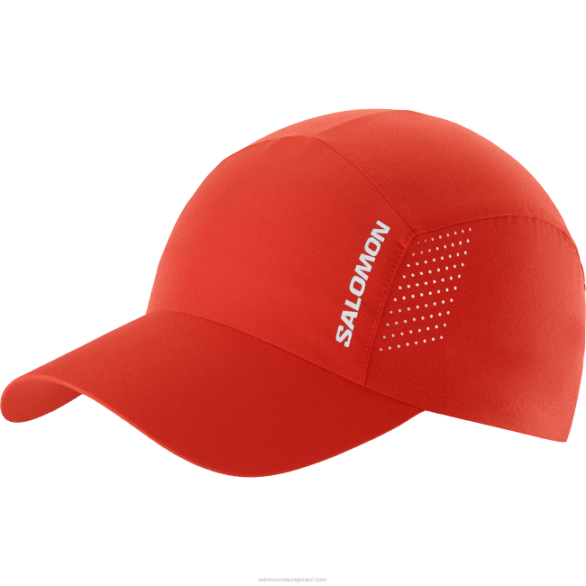 Salomon4608427 boné masculino - cruz vermelho flamejante