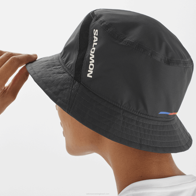Salomon4608428 chapéu masculino - equipe preto profundo