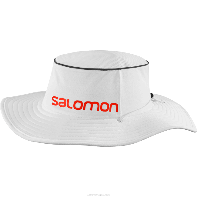 Salomon4608431 chapéu masculino - s/lab speed bob branco/liga