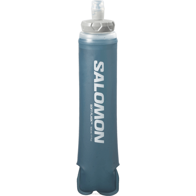 Salomon4608397 acessórios de hidratação masculinos - frasco macio 500ml/17oz 42 ardósia cinza