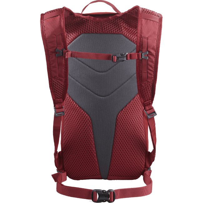 Salomon4608361 bolsa masculina para o dia a dia - trailblazer 10 aura laranja/bicicleta vermelha