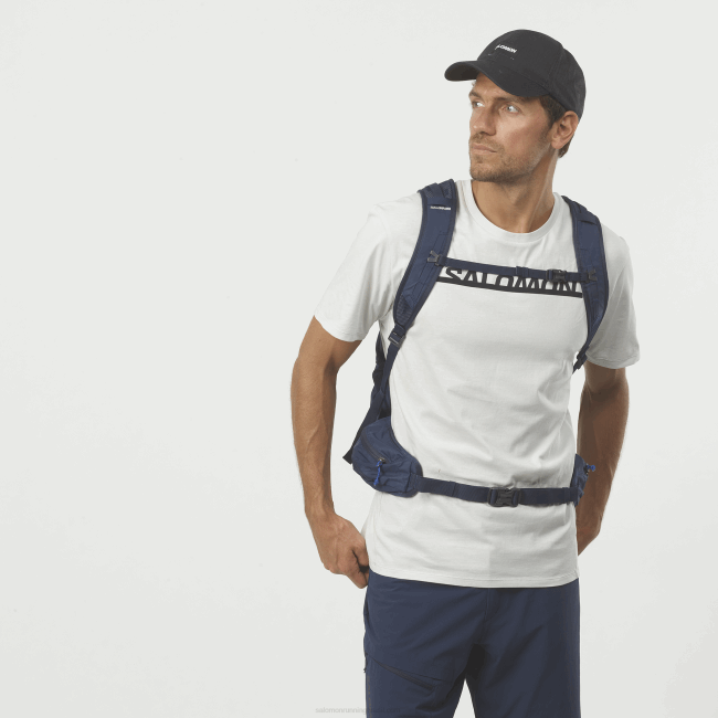 Salomon4608370 bolsa masculina para o dia a dia - trailblazer 30 navegar na web/íris negra