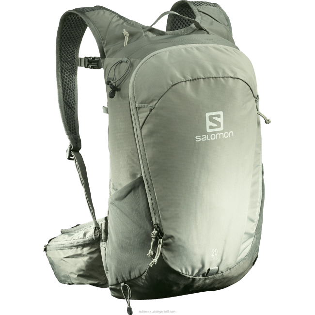 Salomon4608373 bolsa masculina para o dia a dia - trailblazer 20 ferro forjado/sábio sedona