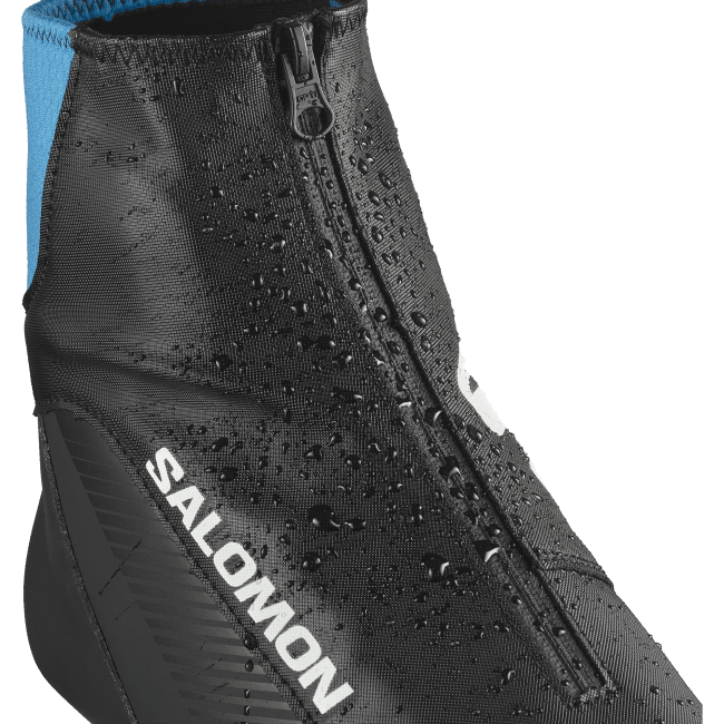 Salomon46081113 bota nórdica clássica masculina - rc7 preto/azul processo