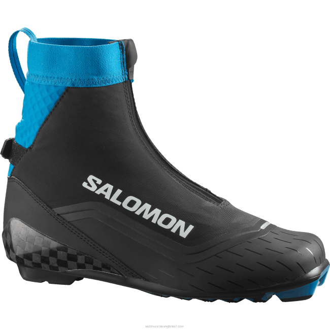 Salomon4608693 botas nórdicas clássicas masculinas - s/max carbon classic mv preto/azul processo