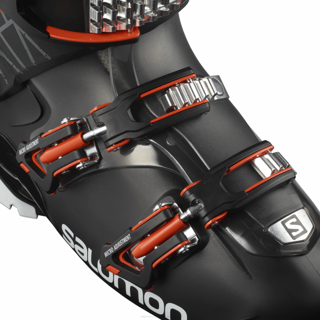 Salomon46081239 botas all-mountain masculinas - qst access 70 preto/antracite translúcido/laranja