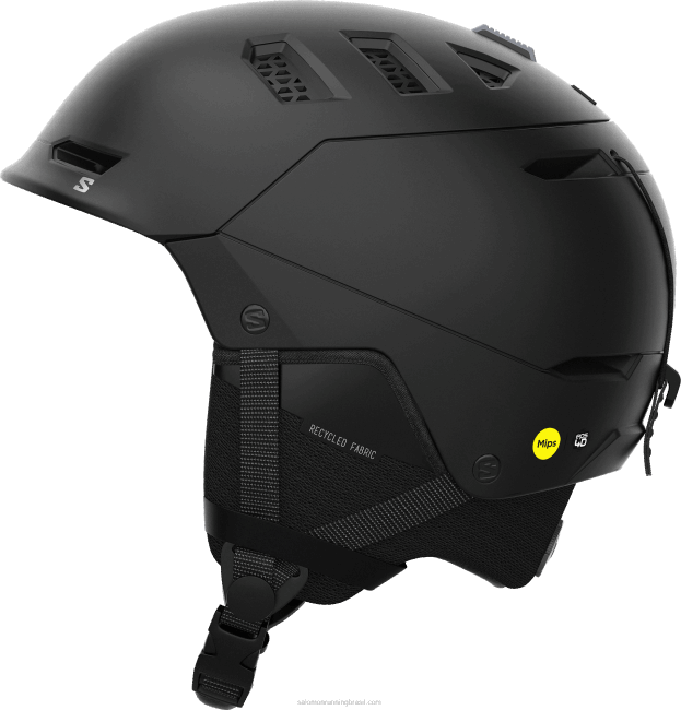 Salomon46081264 capacete de homem - husk pro mips preto