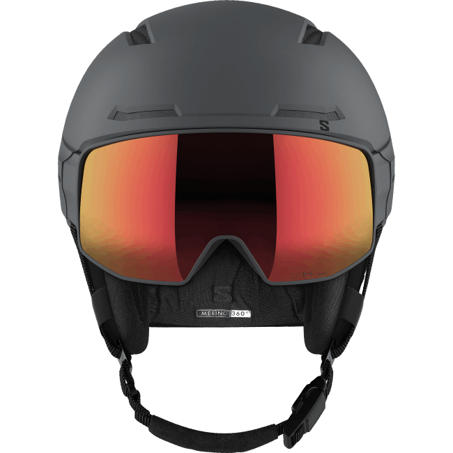 Salomon46081273 capacete masculino - driver prime sigma photo mips cinza