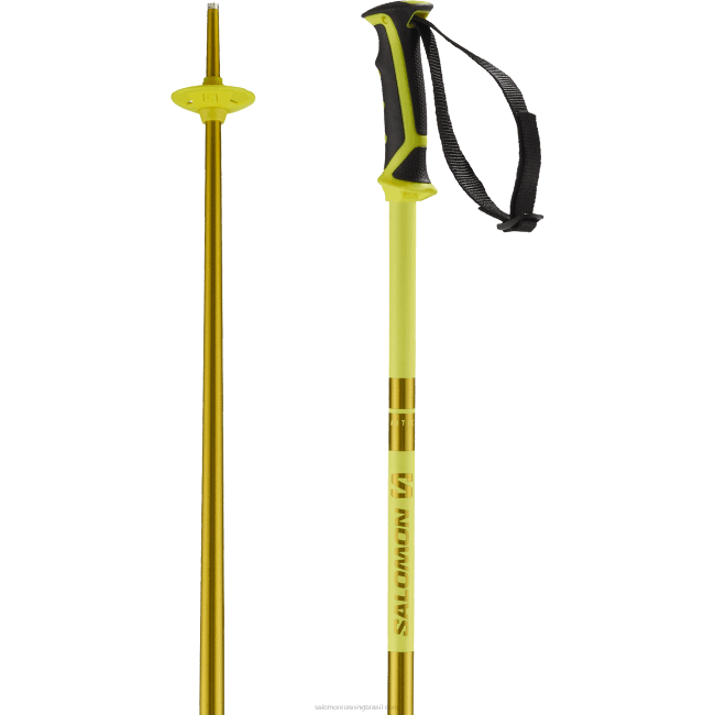 Salomon46081256 pólos alpinos masculinos - ártico amarelo