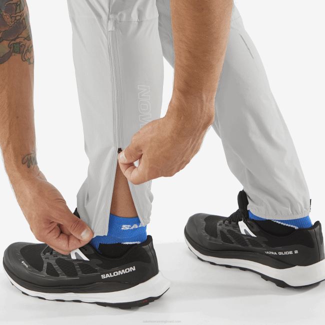 Salomon4608250 calça masculina - trilha bonatti cogumelo ostra