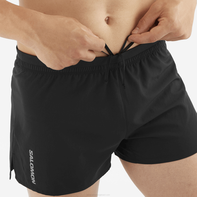 Salomon4608267 calções de homem - cruz 3 preto