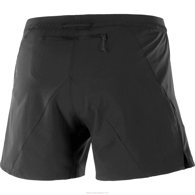 Salomon4608272 calções de homem - cruz 5 preto profundo