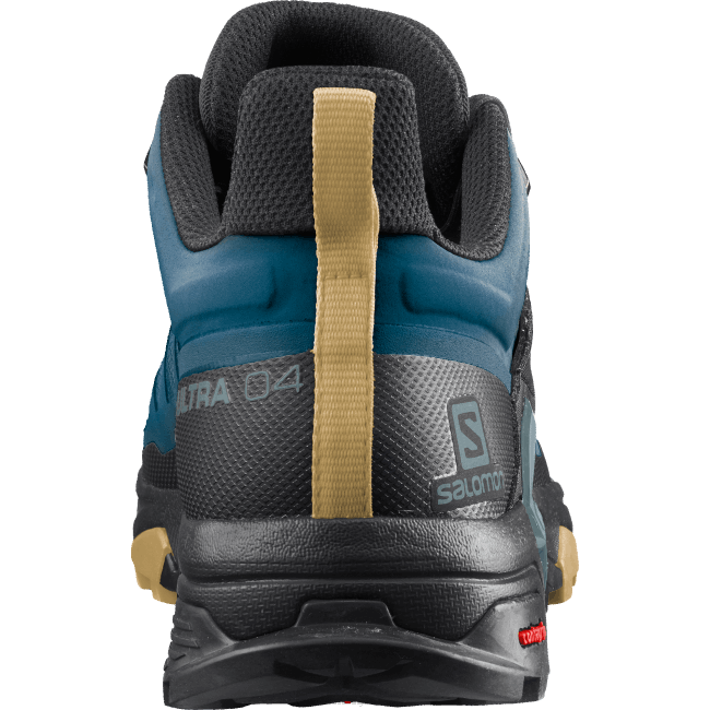 Salomon460817 sapatos de caminhada masculinos - x ultra 4 gore-tex legião azul/preto/folha de outono
