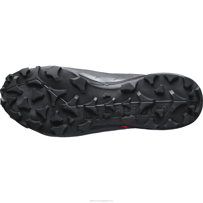 Salomon460819 botas de caminhada masculinas - caminhada cruzada 2 mid gore-tex wide preto/ímã