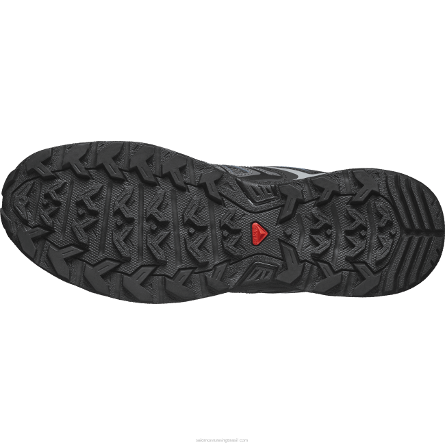 Salomon460821 tênis de caminhada masculino - x ultra pioneiro aero cinzas preto/ébano/azul