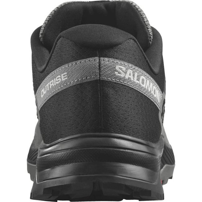 Salomon460822 sapatos de caminhada masculinos - outrise preto/estanho