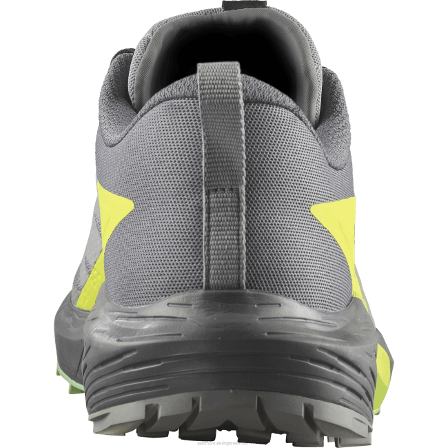Salomon46081431 Tênis de corrida masculino - Sense Ride 5 liga/sombra silenciosa/amarelo de segurança