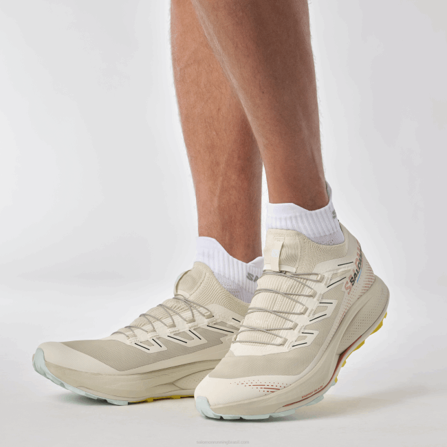 Salomon46081437 tênis de corrida masculino - pulsar trail pro 2 dia chuvoso/molho quente/frésia