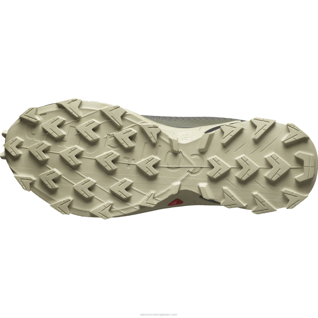 Salomon46081477 tênis de corrida masculino - alphacross 4 gore-tex noite oliva/preto/cinza musgo