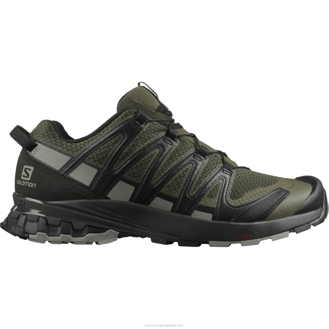 Salomon46081478 tênis de corrida masculino - xa pro 3d v8 folha de uva/turfa/sombra