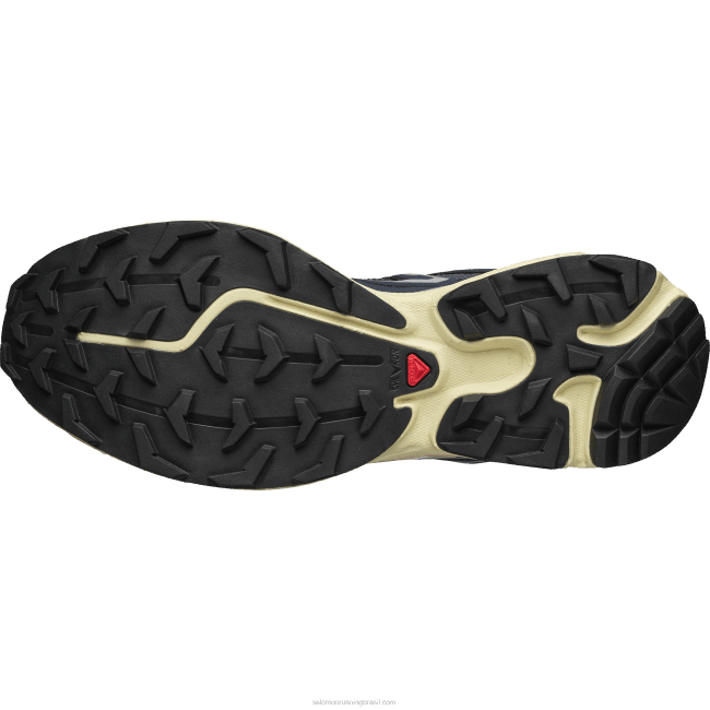 Salomon4608101 sapatos esportivos masculinos - extensão xt-6 safira escura/tinta da índia/nuvem rosa