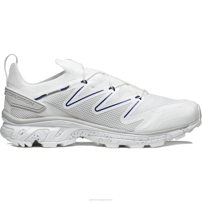 Salomon4608111 sapatos esportivos masculinos - xt-rush 2 branco/rocha lunar/clematite azul