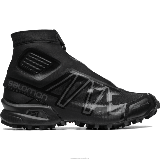 Salomon4608128 sapatos esportivos masculinos - snowcross preto/ímã