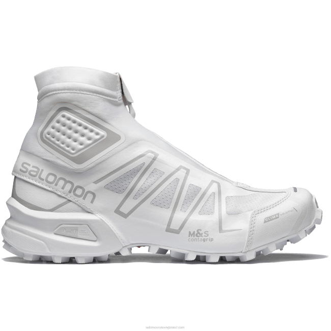 Salomon4608129 sapatos esportivos masculinos - snowcross rocha branca/lunar