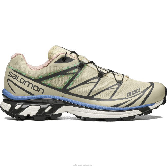 Salomon4608138 sapatos esportivos masculinos - xt-6 mindful mariposa/gelo de baunilha/céu granada