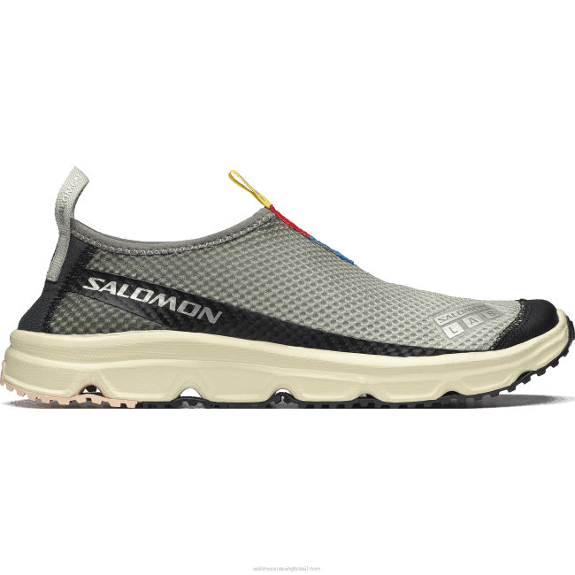 Salomon4608148 sapatos esportivos masculinos - rx moc 3.0 estanho/sálvia do deserto/nuvem rosa