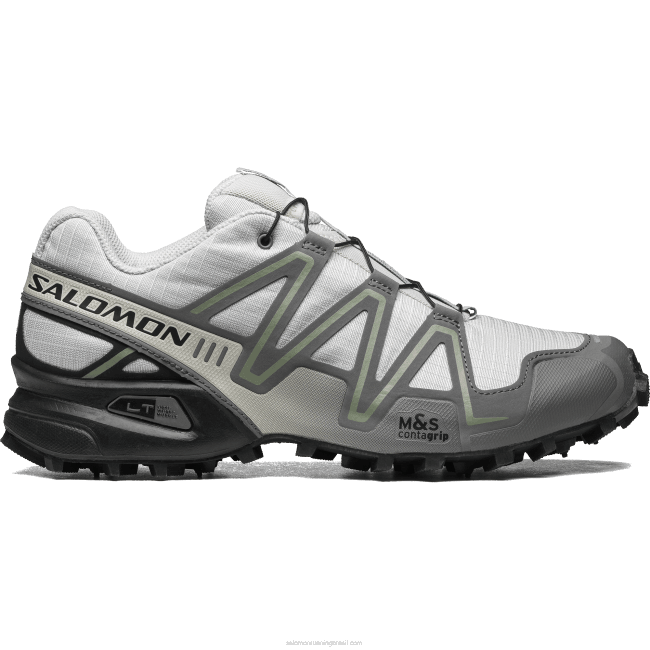 Salomon4608180 sapatos esportivos masculinos - speedcross 3 pedra lunar/estanho/almofada de lírio
