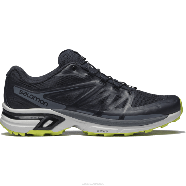Salomon4608187 sapatos esportivos masculinos - xt-wings 2 céu noturno/rocha lunar/azul china