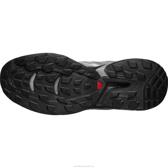 Salomon4608189 sapatos esportivos masculinos - xt-wings 2 geada cinza/tempo tempestuoso/fantasma