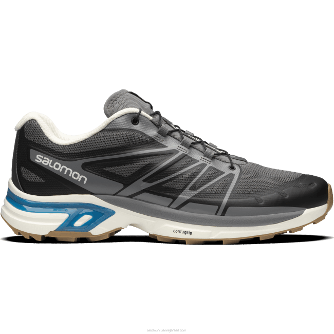 Salomon4608191 sapatos esportivos masculinos - xt-wings 2 sombra tranquila/gelo de baunilha/áster azul