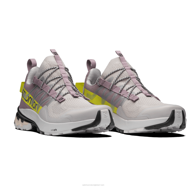 Salomon4608210 sapatos esportivos masculinos - capa xa cinzas de rosas/codorna/beijo do sol
