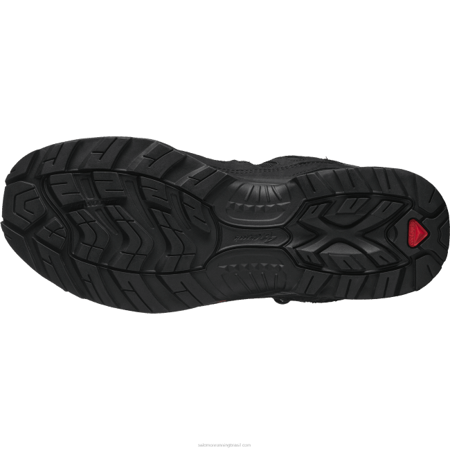 Salomon4608214 sapatos esportivos masculinos - quest 3 4d gore-tex preto/ébano
