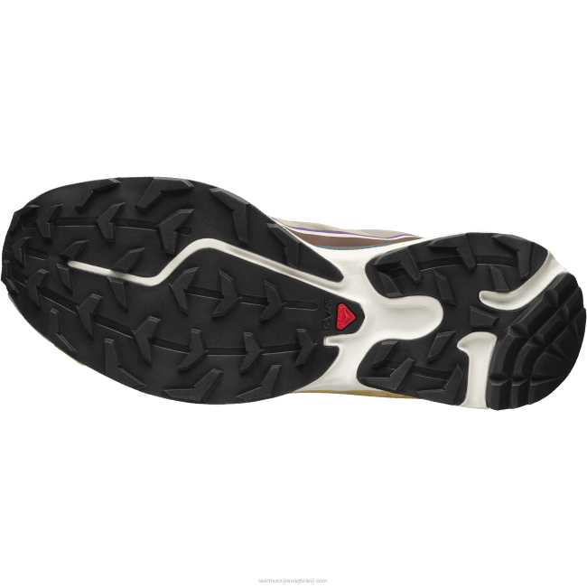 Salomon460896 sapatos esportivos masculinos - xt-6 ft lilás real/fondant de chocolate/folha de outono