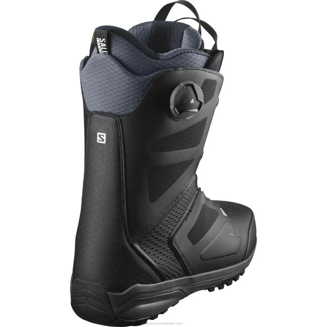 Salomon4608594 botas de snowboard masculinas - dialog dual boa wide jp preto/ímã