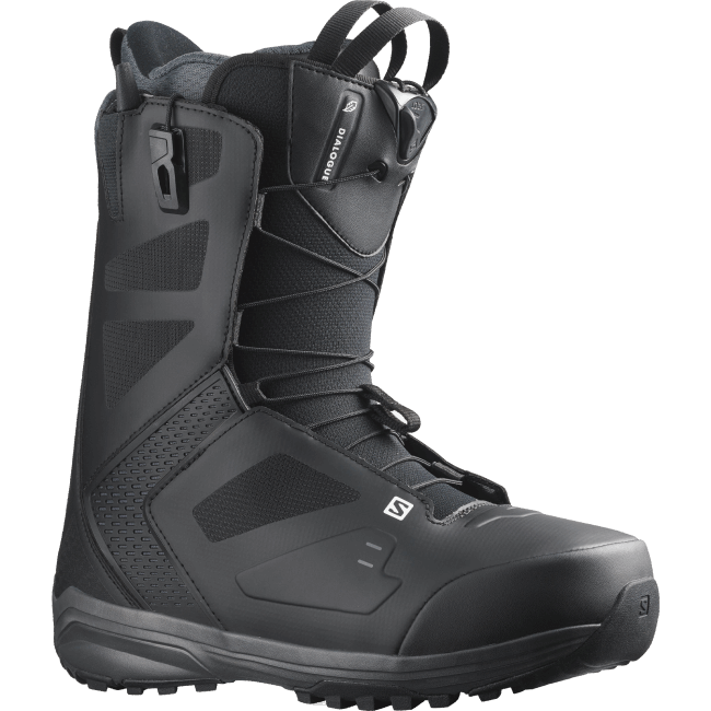 Salomon4608595 botas de snowboard masculinas - diálogo preto/ímã