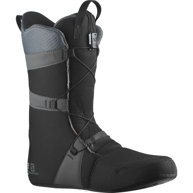 Salomon4608601 botas de snowboard masculinas - dialog wide jp preto/ímã