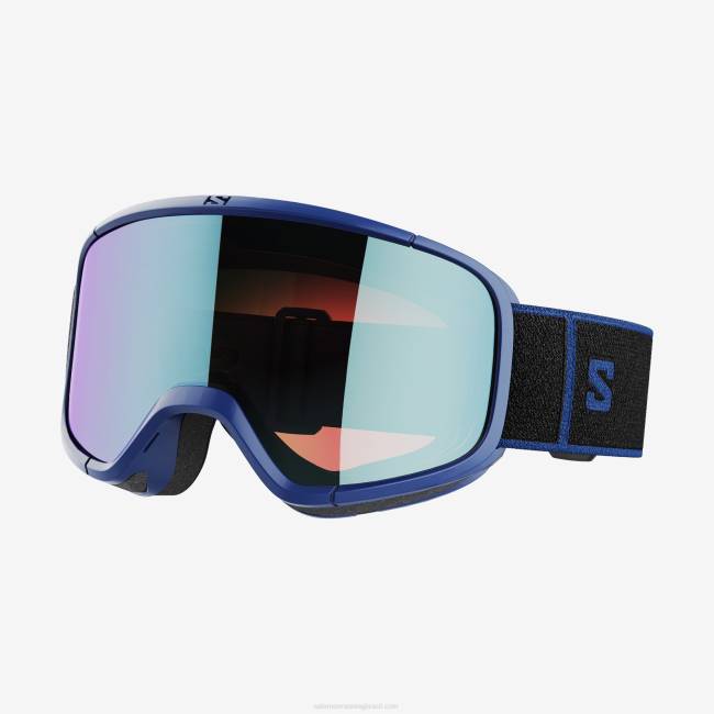 Salomon4608637 óculos masculinos - aksium 2.0 fotocromático azul