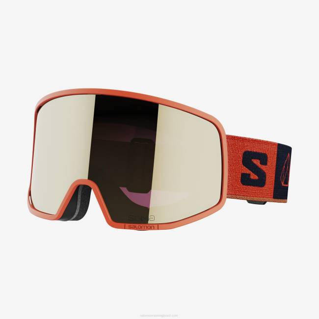 Salomon4608662 óculos masculinos - lo fi sigma ocre queimado