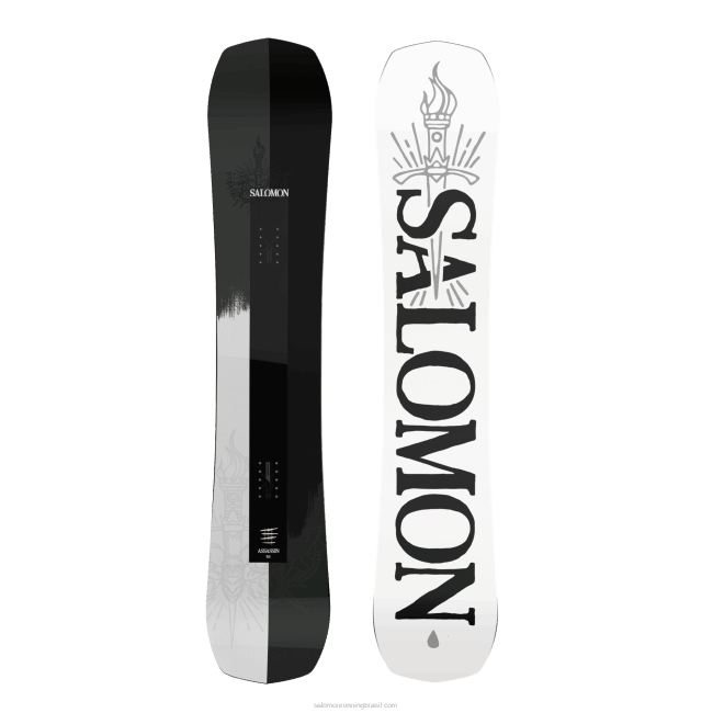 Salomon4608575 snowboard park & ​​freestyle masculino - assassino pro l47017200