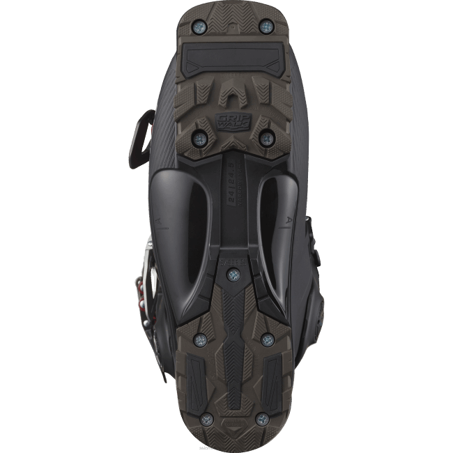 Salomon46081027 botas de pista para mulher - s/pro alpha 110 el preto/cordovão/prata