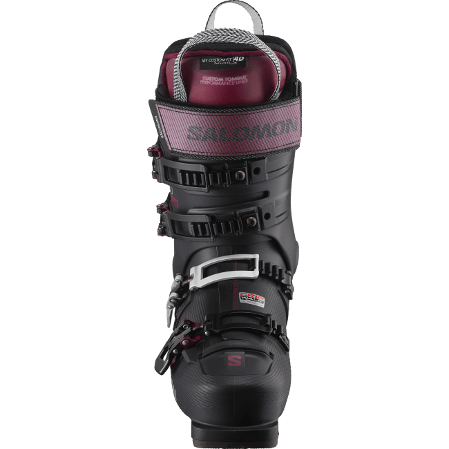 Salomon46081027 botas de pista para mulher - s/pro alpha 110 el preto/cordovão/prata