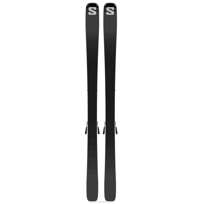 Salomon46081021 pacote de esqui all-mountain feminino - postura 84 (e m12) lontra/preto/prata metálico